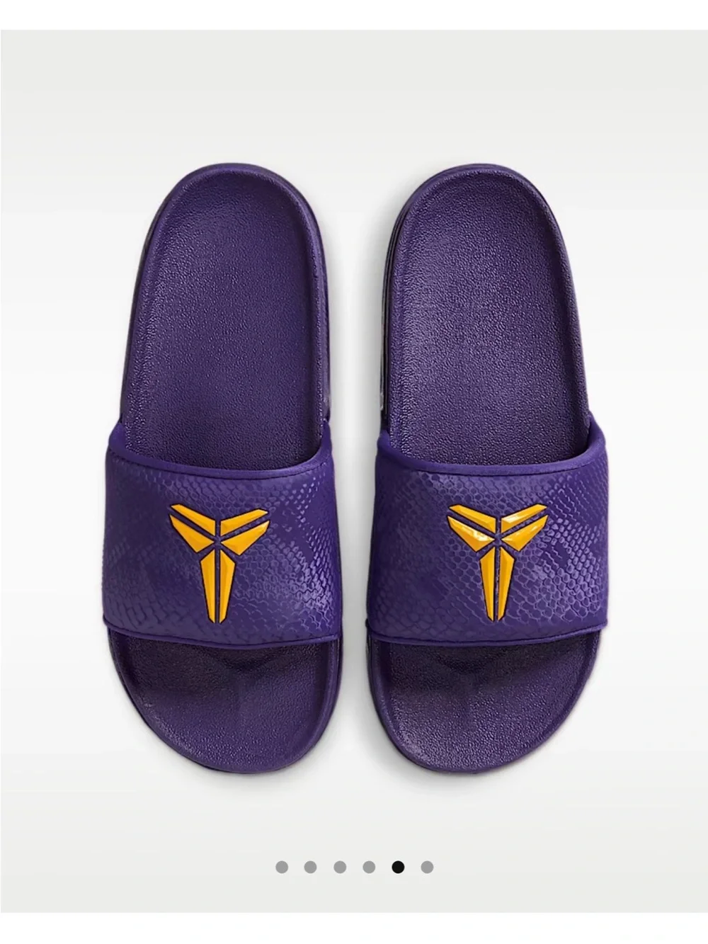 Nike Men’s Purple Kobe Slide Sandals Slippers